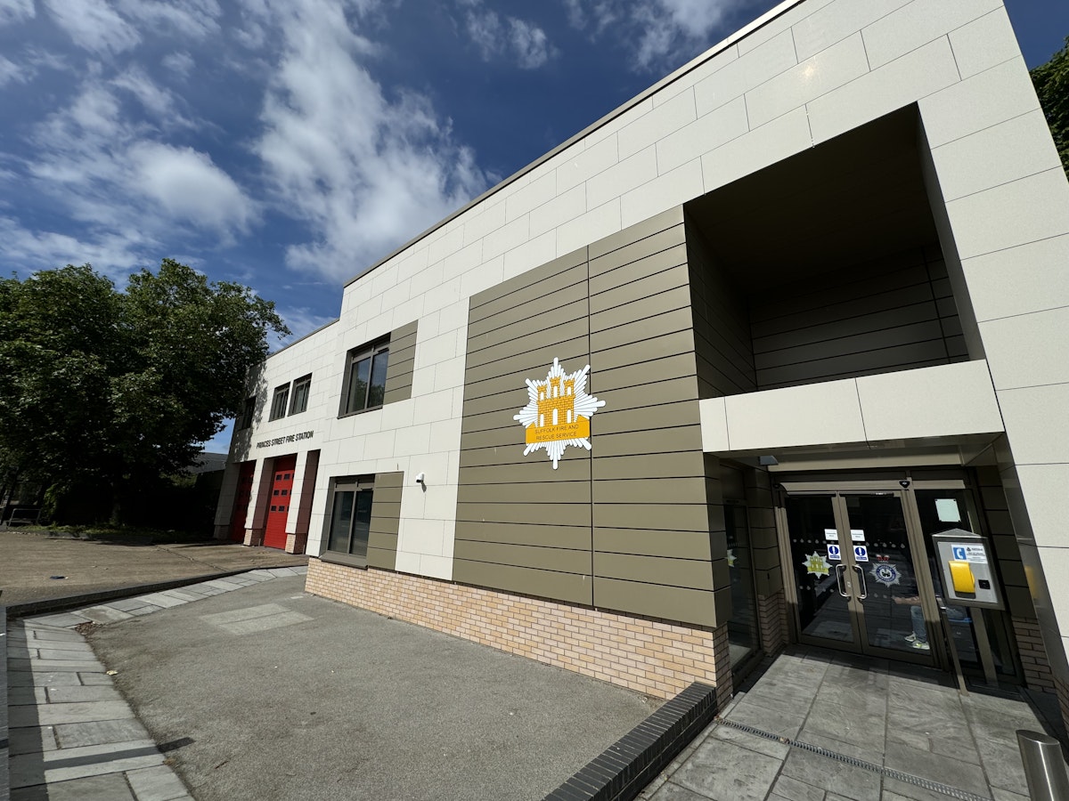 Suffolk Fire & Rescue Service, Ipswich station